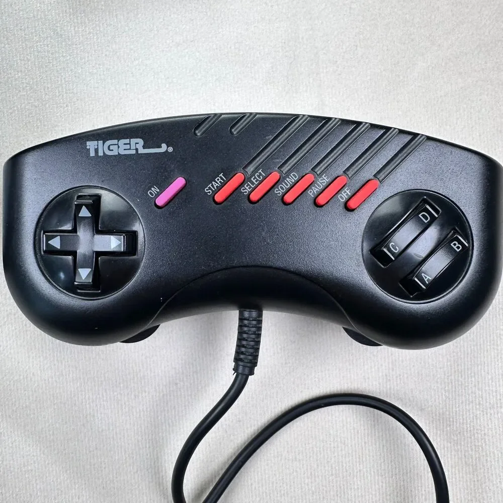Tiger R-Zone Super Screen Console Tested Works 3 Games